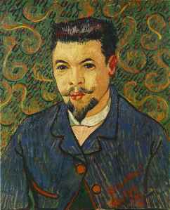 Retrato del Doctor Felix Rey, 1889. Vincent Van Gogh
