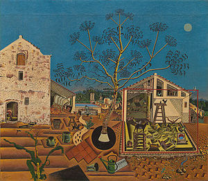 La Masía, 1920. Joan Miró