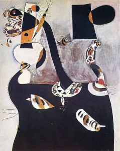 Mujer sentada II, 1938. Joan Miró