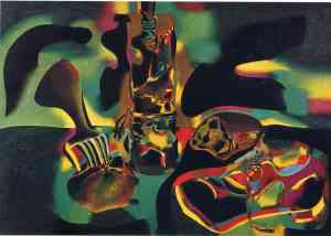 Bodegón del zapato viejo, 1937. Joan Miró