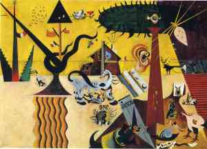 Tierra labrada, 1924. Joan Miró